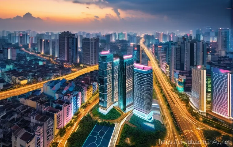 행정학과 정보화 사회 - **Prompt 1: Modern Vietnamese Citizens Engaging with Digital Public Services**
    "A vibrant, eye-l...